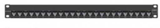 [WIR2720] Patch panel z-max, de 24 puertos, modular, plano, 1ur