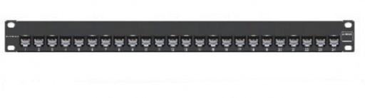 [NET4749] Patch panel z-max, categoria 6a, blindado, de 24 puertos, plano, 1ur