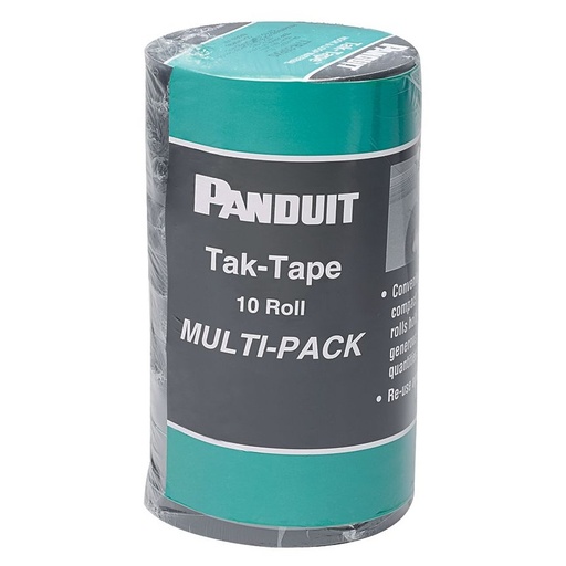 [WIR2755] Abrazadera Para Cables Panduit Tak-Tape 10.7 Metros 10 Piezas