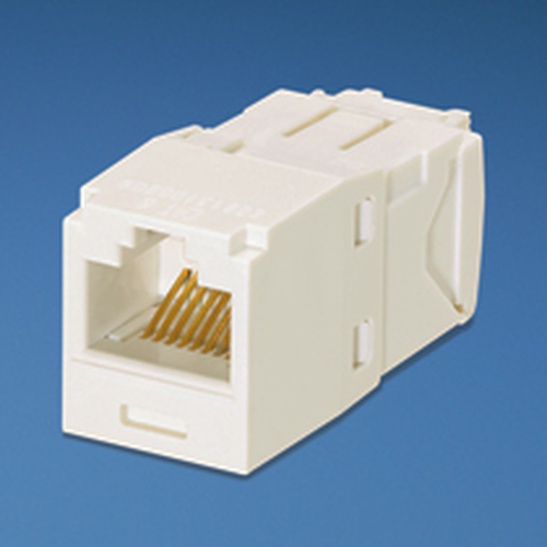 [WIR2795] Conector jack rj45 estilo tg, mini-com, categoría 6a, de 8 posiciones y 8 cables, color negro