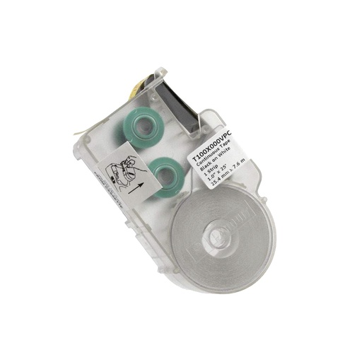 [WIR2842] Rollo De Etiquetas Panduit T100X000VPC-BK 2.54cmx7.6m