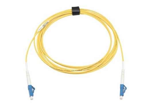 [WIR2908] Jumper de fibra óptica monomodo (os2), xglo, riser, lc/upc-lc/upc simplex, onfr, color amarillo, 3 metros