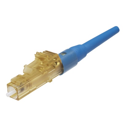 [WIR2915] Conector de fibra óptica lc simplex opticam, monomodo 9/125 os2, pre-pulido, color azul