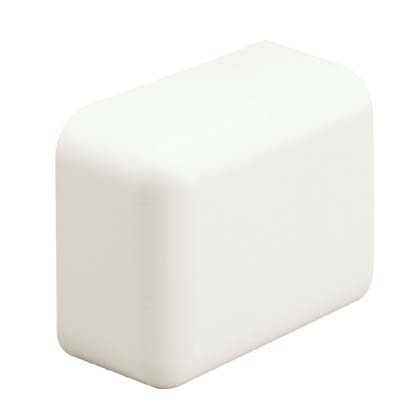 [WIR3000] Tapa final, para uso con canaleta ld10, material abs, color blanco mate