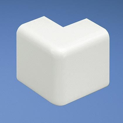 [WIR3071] Esquinero exterior, para uso con canaleta ld5, material abs, color blanco mate