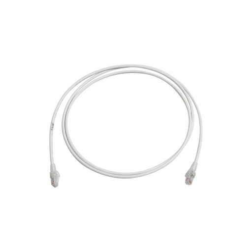 [NET4840] Patch cord mc6 modular cat6 utp, cm/ls0h, 7ft, color blanco
