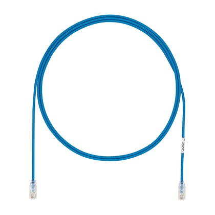 [NET4843] Cable de parcheo utp cat6a, cm/lszh, diámetro reducido (28awg), color azul, 10ft
