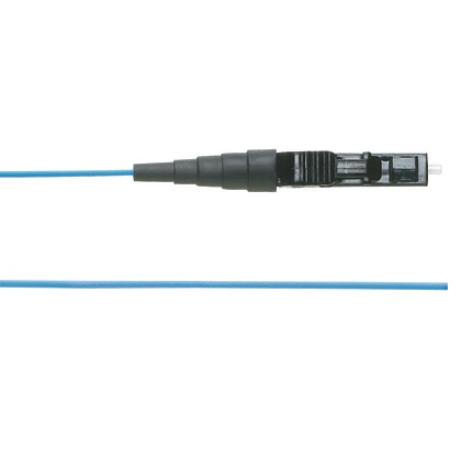 [WIR3098] Pigtail de fibra óptica lc simplex, multimodo om3 50/125, 900um, color aqua, 3 metros