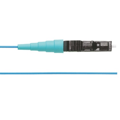 [WIR3113] Pigtail de fibra óptica lc simplex, multimodo om4 50/125, 900um, color aqua, 2 metros