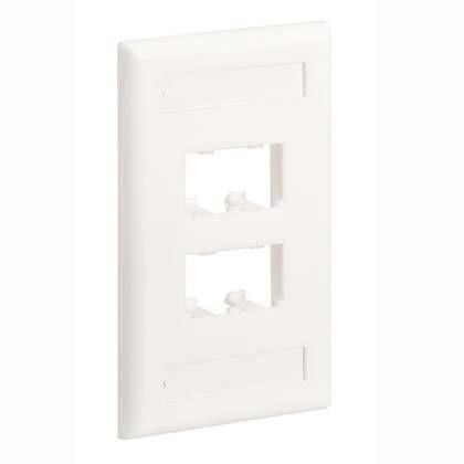[WIR3183] Placa De Pared Vertical Panduit CFPL4WHY De 4 Puertos