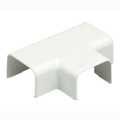 [WIR3367] Conexión en "t", para uso con canaleta ld3, material abs, color blanco mate