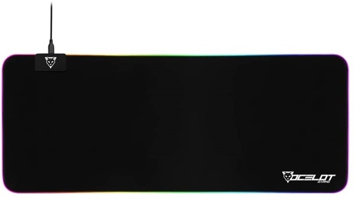 [ACC700147] Mousepad Gamer Ocelot Gaming OMPXL01 80x30cm Grosor 4mm Negro