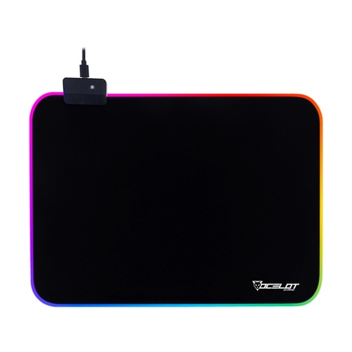 [ACC700148] Mousepad Gamer Ocelot Gaming OMP01 35 x 25cm Grosor 3mm Negro