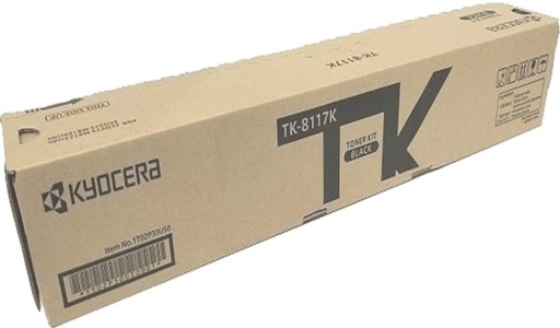 [PRI3897] Toner kyocera tk-8117 negro 12000 Páginas Kyocera ECOSYS M8124cidn and M8130cidn