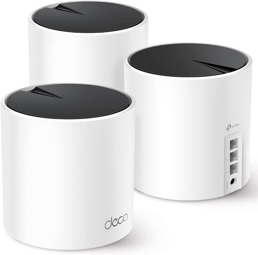 [NET5092] Sistema De Wi-Fi En Malla TP-Link DECO X55 De Doble Banda Wireless AX Wi-Fi 6 Hasta 2402 Mbps Paquete de 3