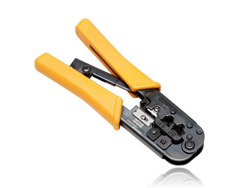 [WIR3690] Pinzas para terminación de conectores rj45 de 8 posiciones y  rj11/rj12 de 4 y 6 posiciones 