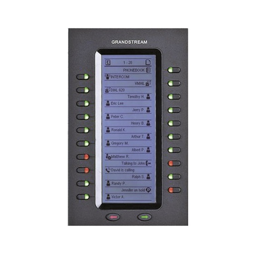 [ACC700208] Módulo De Expansión GXP2200EXT Con 20 Teclas 40 Registros