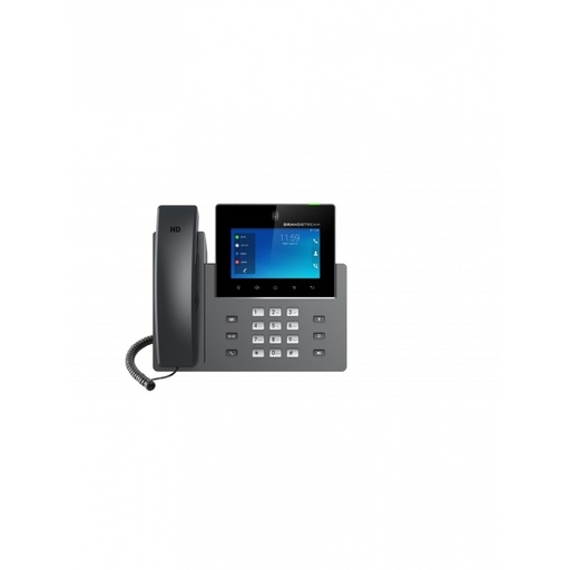[TEL468] Teléfono Alámbrico IP Grandstream GXV3350 Pantalla 5" 16 cuentas SIP PoE USB Android 7.0