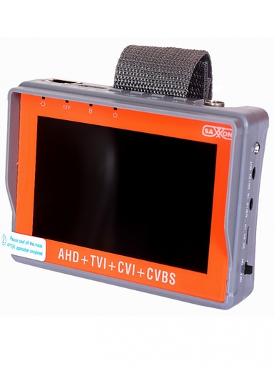 [SEC8761] Saxxon tes07mc- probador de video de pulsera con pantalla de 4 pulgadas/ soporta resolución de hasta 5 megapíxeles/ soporta: hdc