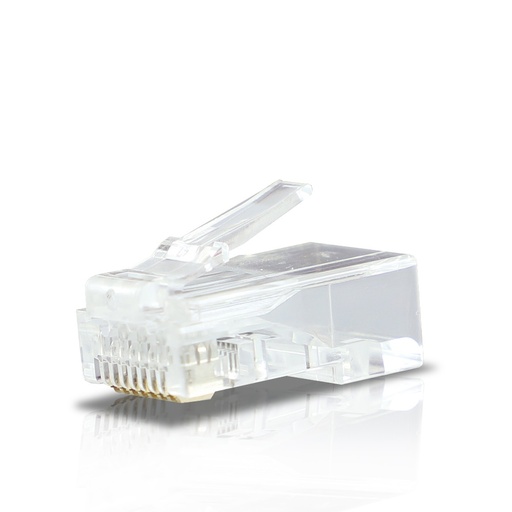[NET5147] Conector RJ45 para Cable UTP RJ45-CAT6 de 8 Pines hasta 1000Mbps