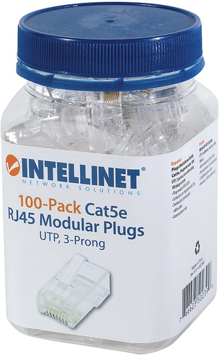 [NET5149] Paquete 500pzas Conector RJ45 Enson para Cable UTP Cat5e