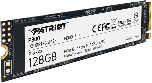 [SSD95-OB] Unidad SSD M.2 Patriot P300 128GB  (Open Box)