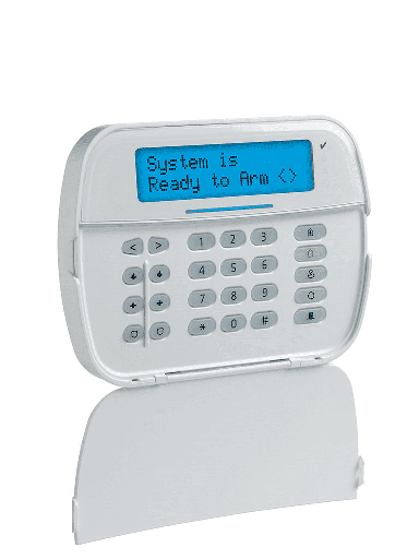 [KNM181096] Dsc hs2lcdrfpro9 - teclado alfanumérico con transceptor compatible con panel pro 128 zonas inalámbricas.
