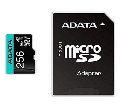 [SNR85599] Memoria Flash Adata Premier Pro 256GB MicroSDXC UHS-I Clase 10 Con Adaptador