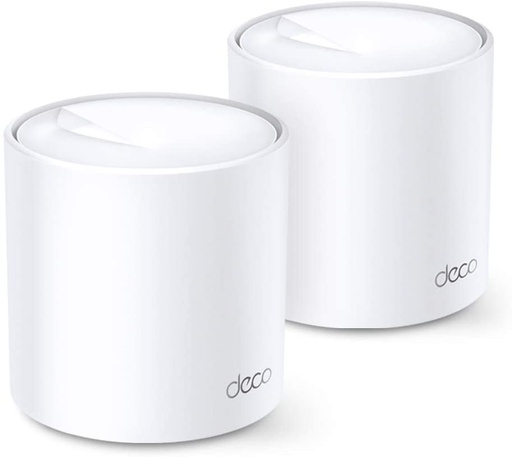 [NET5225] Router TP-Link con Sistema de Red Wi-Fi en Malla DECO X20 1201Mbit/s 2.4/5GHz 4 Antenas Internas 2 Piezas