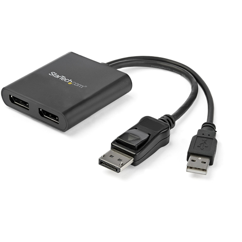 [WIR3777] Splitter divisor dp 2 puertos displayport hub mst .