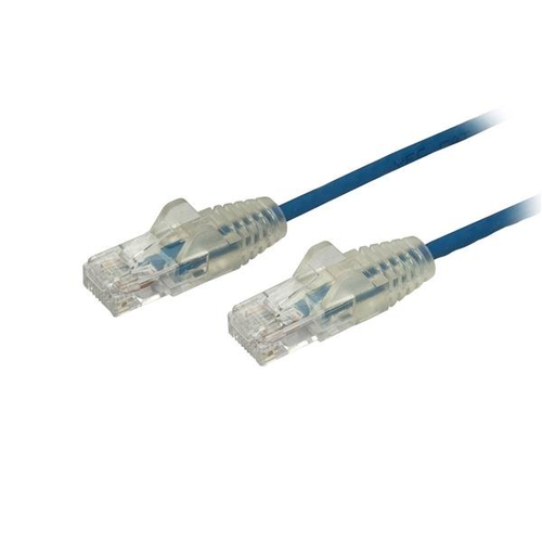 [WIR3782] Cable 30cm red ethernet cat6 sin enganches snagless azul