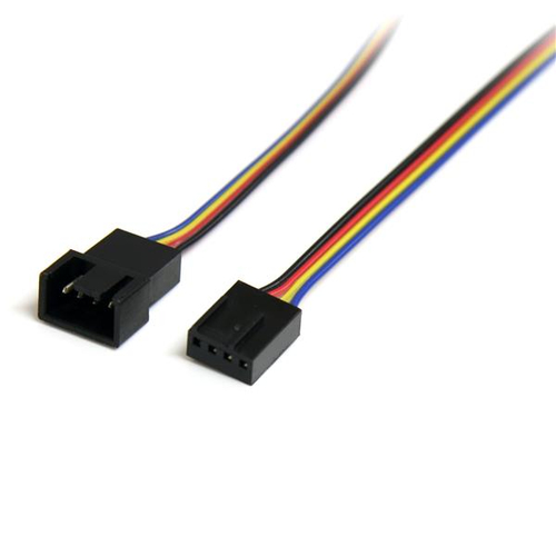[WIR3783] Cable de 0.3m de extension de alimentacion ventilador 4 pin