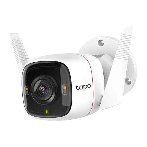 [SEC9016] Cámara IP Smart WiFi Bullet IR TP-Link Para Interiores Exteriores Tapo C320WS Inalámbrico 2160x1440 Pixeles Día/Noche