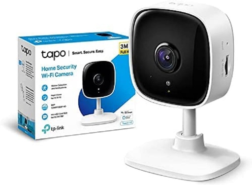 [SEC9017] Cámara De Vigilancia IP TP-Link Tapo C110 1080p IR Hasta 850nm Micrófono Y Bocina Integrados Wi-Fi