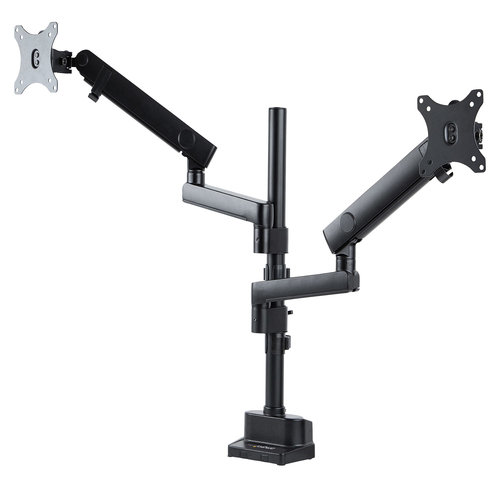 [MNS36409] Soporte vesa ajustable para 2 monitores de 32 8kg - grommet