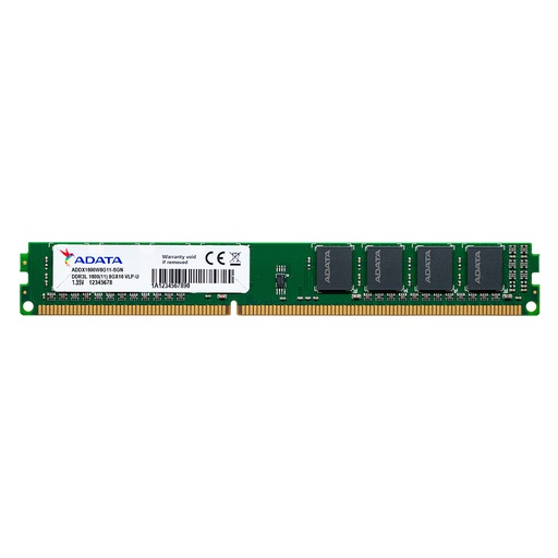 [SNR85654] Memoria RAM Adata DDR3 1600MHz 4GB Non-ECC CL11