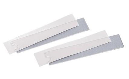 [WIR3822] Kit de 50 etiquetas y 50 cubiertas, para uso con placas de pared mini-com® ejecutivas o clásicas con espacio para etiqueta