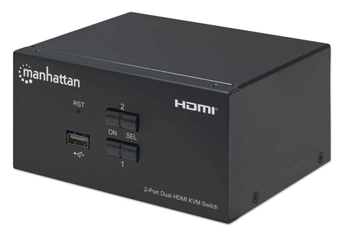 [MNS36450] Switch KVM Manhattan 153522 2x USB 4x HDMI