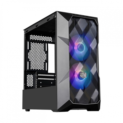 [CAB27560] Gabinete Cooler Master MasterBox TD300 Mesh Con Ventana ARGB Mini Tower Mini-ITX/Micro-ATX USB 3.0 Sin Fuente