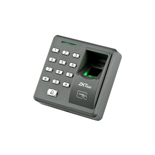 [SEC9300] Lector de huella y proximidad con teclado autónomo, 500 huellas/500 tarjetas/8 passwords