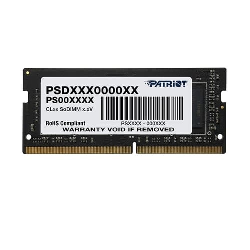 [COM33065] Memoria RAM Patriot Signature DDR4 2666MHz 4GB Non-ECC CL19 SO-DIMM