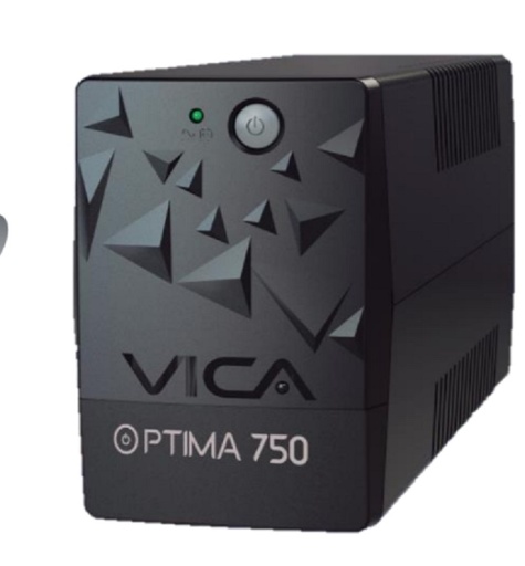 [POW52577] No Break Vica Optima 750 360W 750VA Entrada 127V Salida 120V 6 Contactos