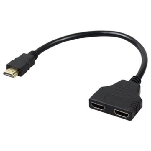 [ACC700399] Cable HDMI 1.4 BRobotix HDMI Macho - 2x HDMI Hembra 1080p 30cm
