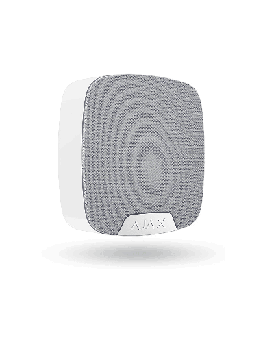 [SEC9596] Ajax homesiren w - sirena interior inalámbrica. color blanco