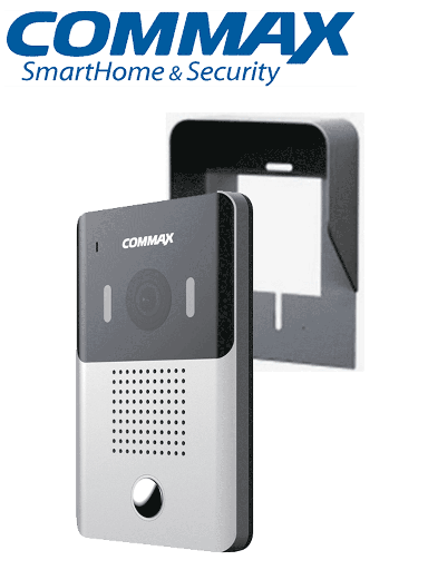 [SEC9624] Commax drc4yp - frente de calle para videoportero, compatible con monitores commax uso en interior y exterior/ soporta 2 monitor