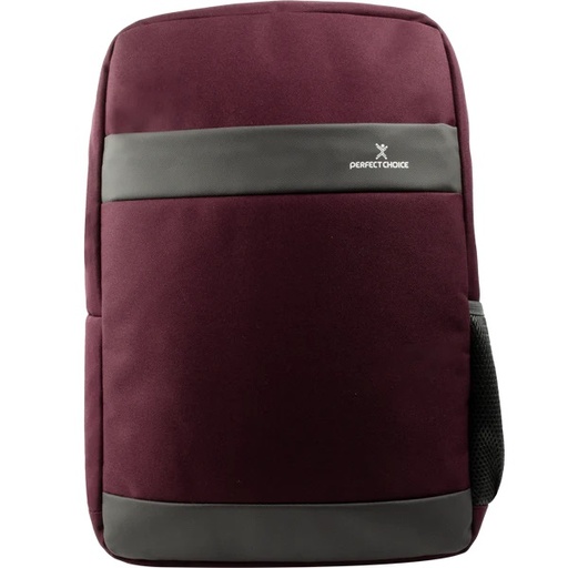 [OFF484] Mochila de Poliéster Bold para Laptop 15.6" Perfect Choice Tinto