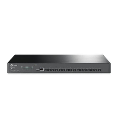[NET5537] Switch administrable tp-link tl-sx3016f / cuenta con 16 puertos sfp+ 10giga / administracion centralizada con omada / carcasa me