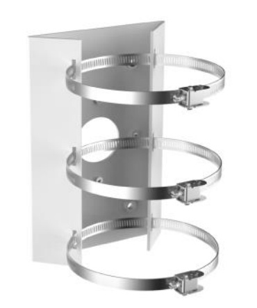 [SEC9795] Montaje de poste para cámaras hikvision / uso interior y exterior