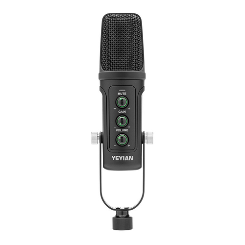 [AUD71263] Kit Micrófono Condensador Yeyian YSA-UCHQ-01 Alámbrico USB Incluye Soporte De Brazo Soporte De Escritorio Filtro Pop