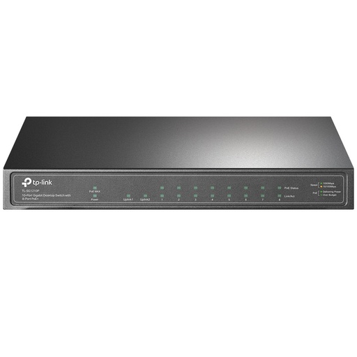 [NET5578] Switch no administrable de 10 puertos gigabi tp-link tl-sg1210p - gris